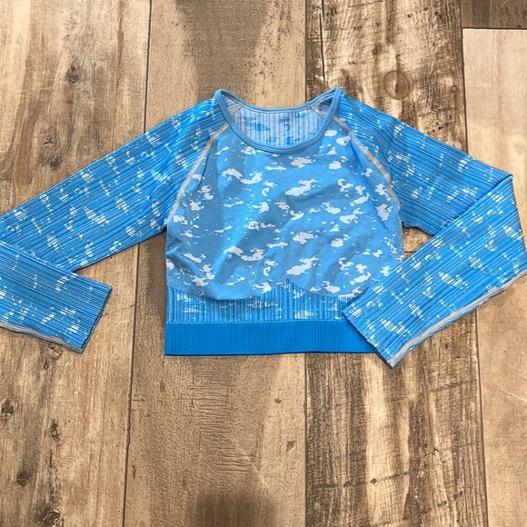 Blue Workout Set - Picture 2 of 3